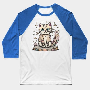 The rock cat Baseball T-Shirt